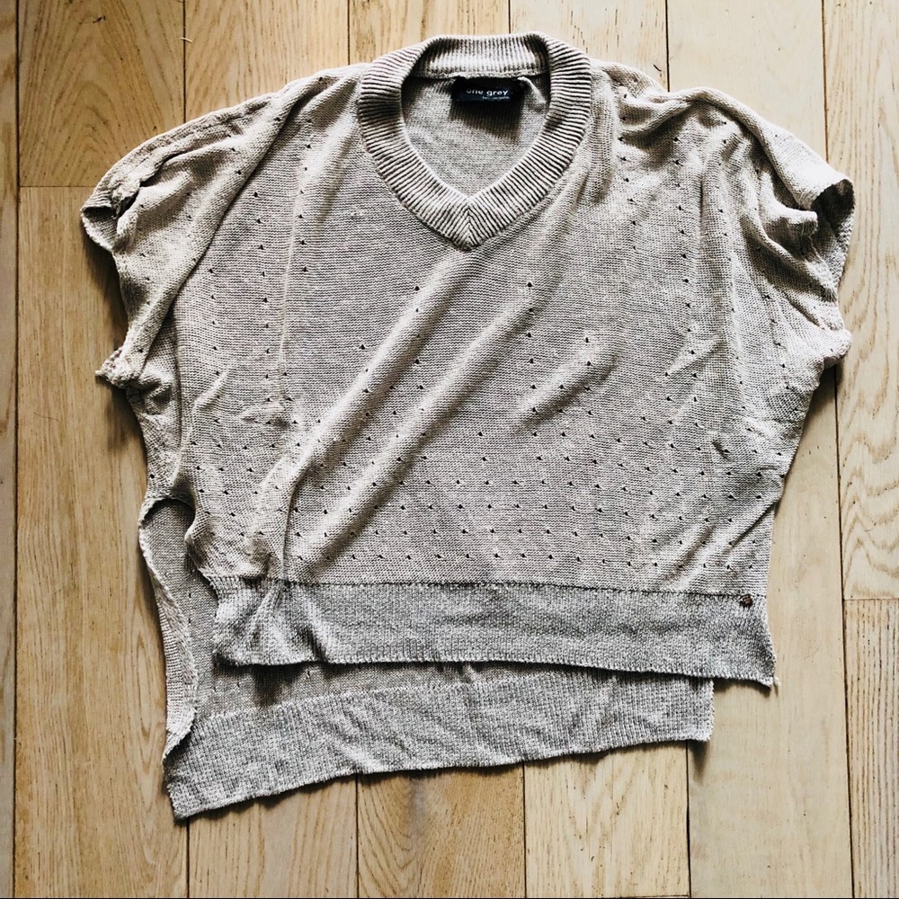 Anthropologie Lightweight Cropped Sweater